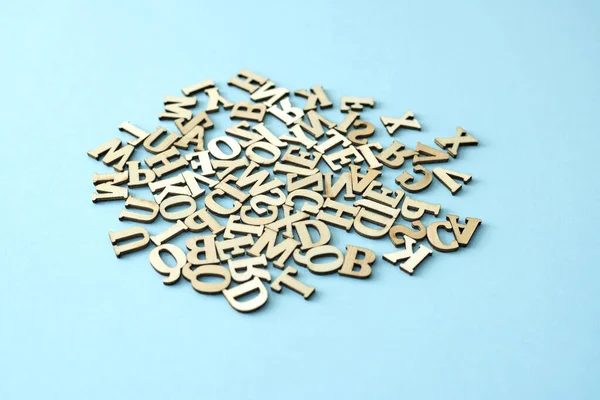 Ein Studiofoto Alphabet Buchstaben — Stockfoto