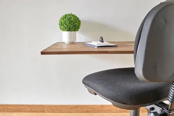 Studio Photo Black Office Chair — Stock Photo, Image