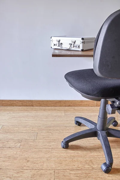 Studio Photo Black Office Chair — Stock Photo, Image