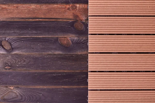 Studio Photo Outdoor Timber Decking — Stock Photo, Image