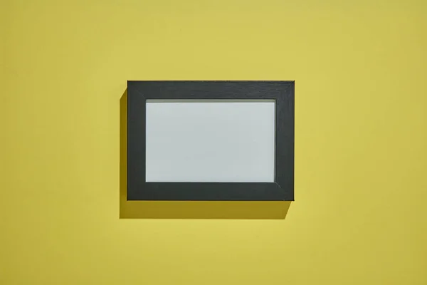 Studio Photo Black Photo Frame — Stock Photo, Image