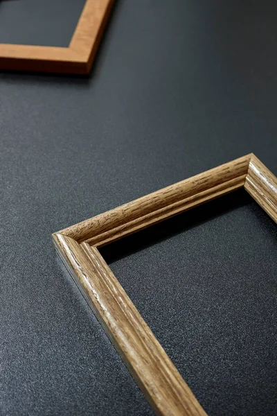 Studio Photo Timber Photo Frame — Stock Photo, Image