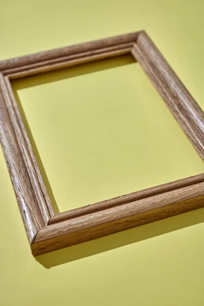 Studio Photo Timber Photo Frame — Stock Photo, Image