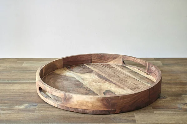 Studio Photo Wooden Coffee Tray — Stock Photo, Image
