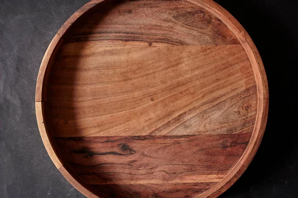 Studio Photo Wooden Coffee Tray — Stock Photo, Image