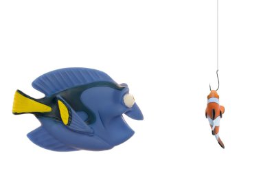 tropikal oyuncak balık