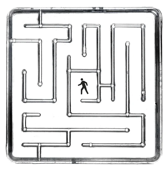 Abstract image of a maze — Stock Photo, Image