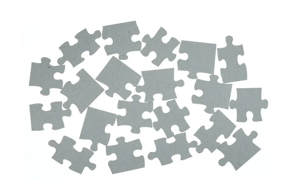 Peças de quebra-cabeças — Fotografia de Stock