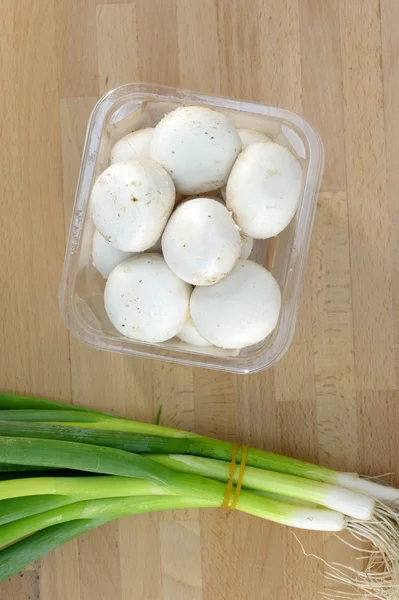 Button Mushrooms — Stock Photo, Image