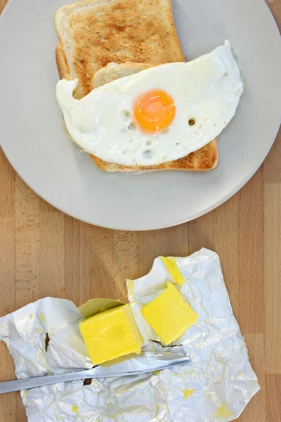 Huevos fritos —  Fotos de Stock