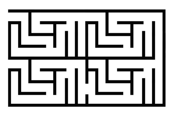 Abstraktes Bild eines Labyrinths — Stockfoto
