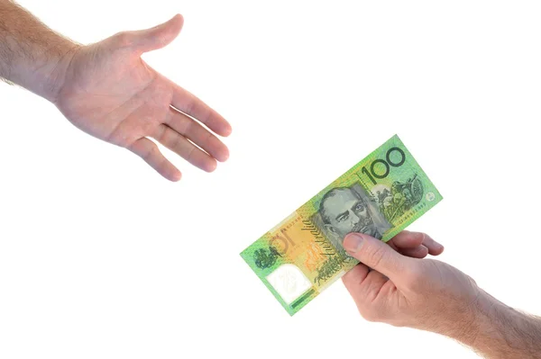 Cash In Hand — Stock Photo, Image