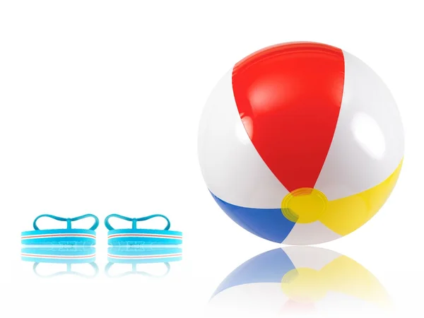 Pallone da spiaggia — Foto Stock