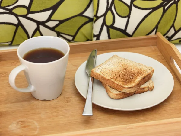 Bandeja de pequeno almoço — Fotografia de Stock