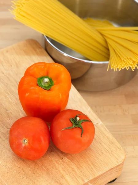 Dinner Preparation — Stock Photo, Image