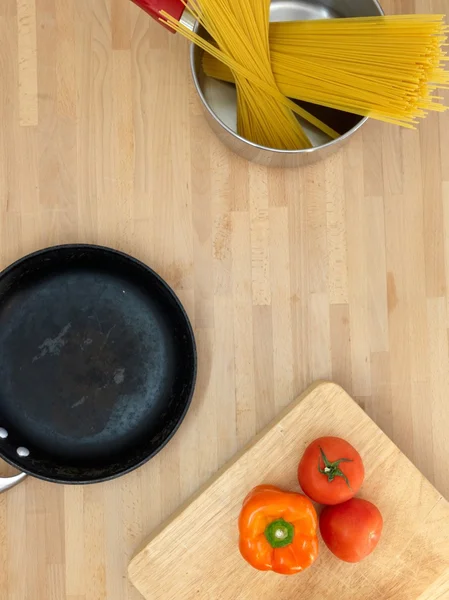 Préparation du dîner — Photo
