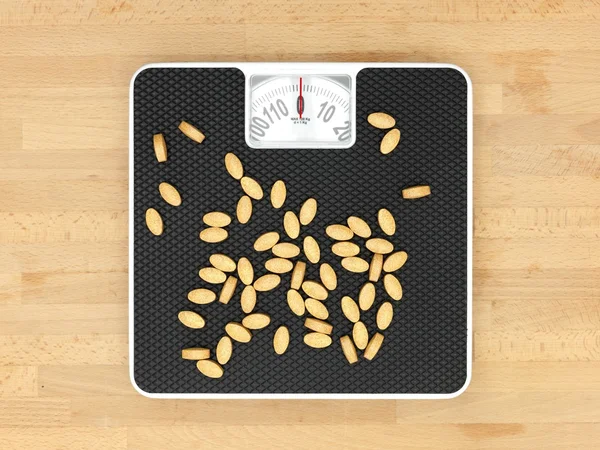 Bathroom Scales — Stock Photo, Image