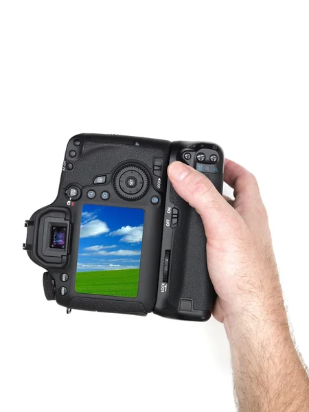 Dijital slr fotoğraf makinesi — Stok fotoğraf