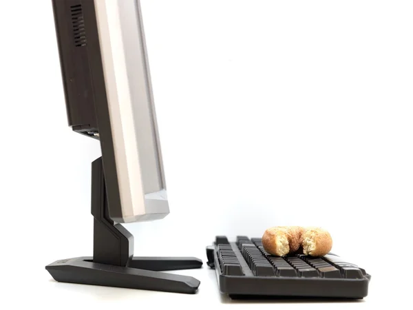 Doughnuts At Work — Stock Photo, Image