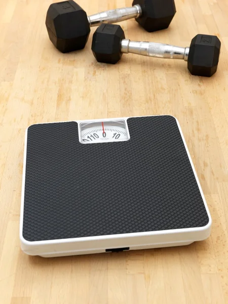 Bathroom Scales — Stock Photo, Image