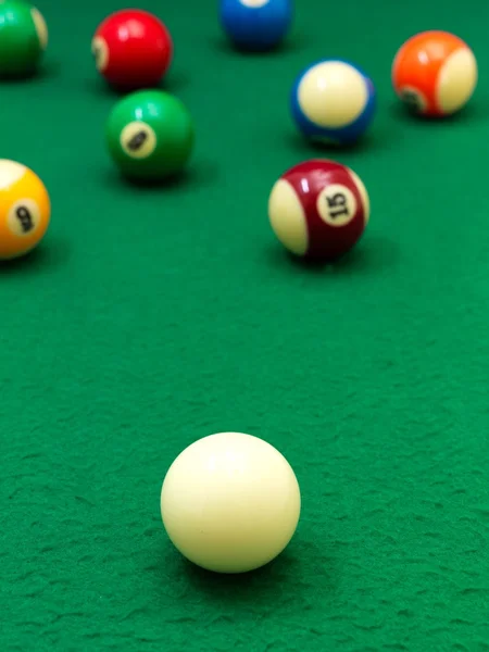 Billiard Balls — Stock Photo, Image