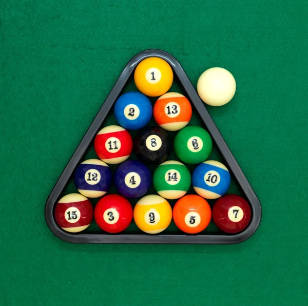 Billiard Balls — Stock Photo, Image