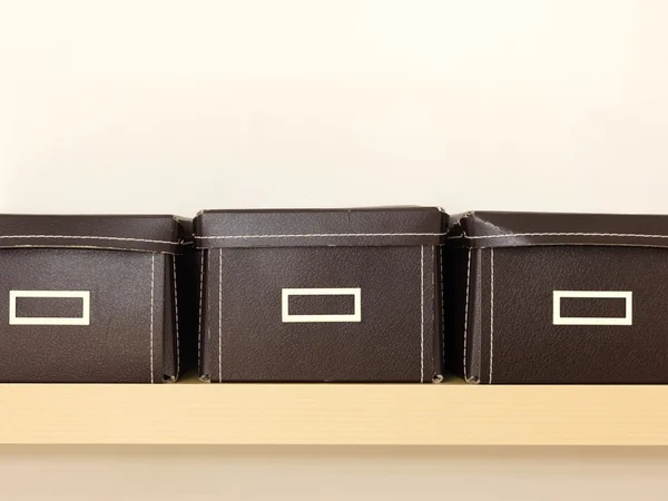 Wooden Shelf — Stock Photo, Image