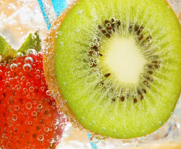 Kiwi Strawberry Drink — Stock Photo, Image