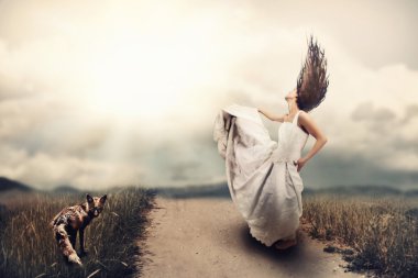 Kadın ve yol Fox'ta