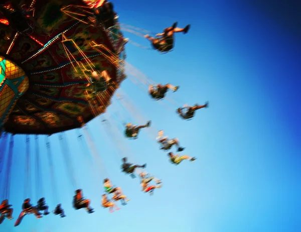 Ferris wheel in luna park — Stock Photo, Image