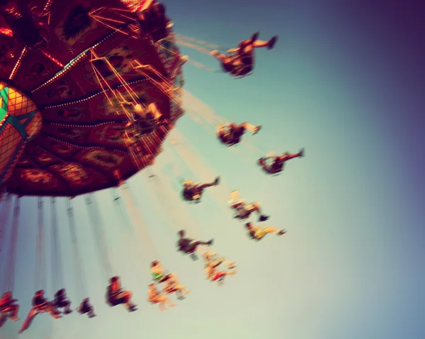 Ferris wheel in luna park — Stock Photo, Image