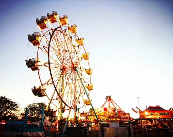Ferris wiel in Luna Park — Stockfoto