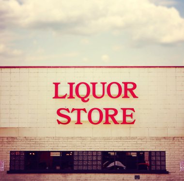 Paslı neon işareti tekel