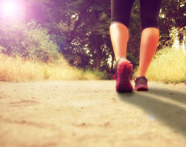 atletik çift jogging bacak