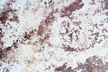 Paslı metal yüzey doku.