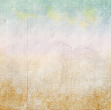 Vintage cloudy background clipart