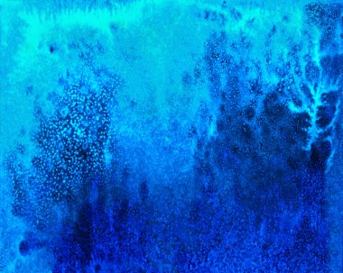 sulu boya boyalı el