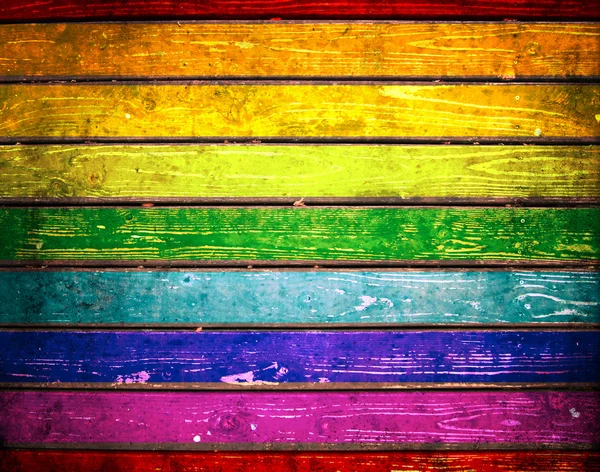 Colorful wood background — Stock Photo, Image