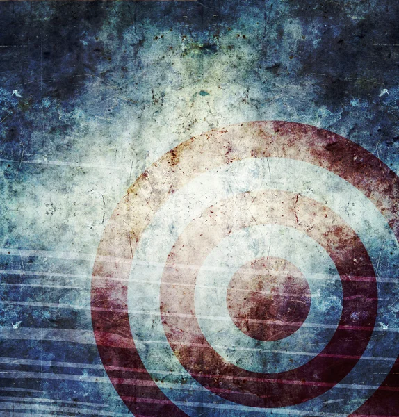 Abstract grunge target — Stock Photo, Image