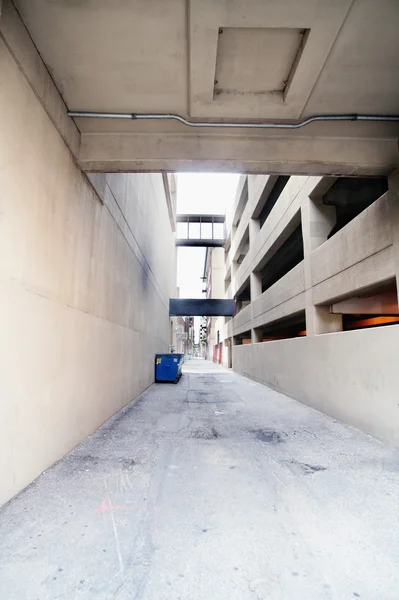 Calle trasera del centro — Foto de Stock