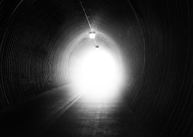 Dark tunnel clipart