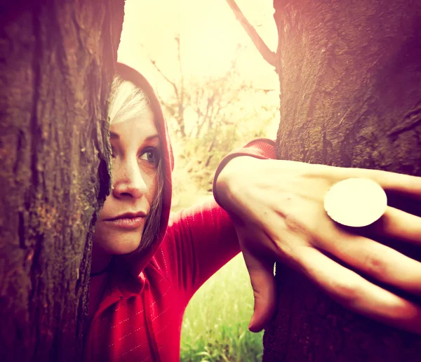 Little Red Riding Hood — Stock Photo, Image