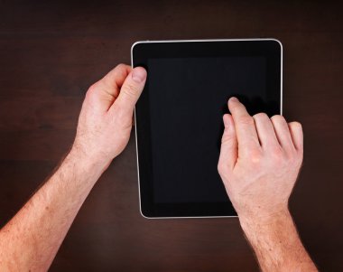 Eller bir tablete yazma