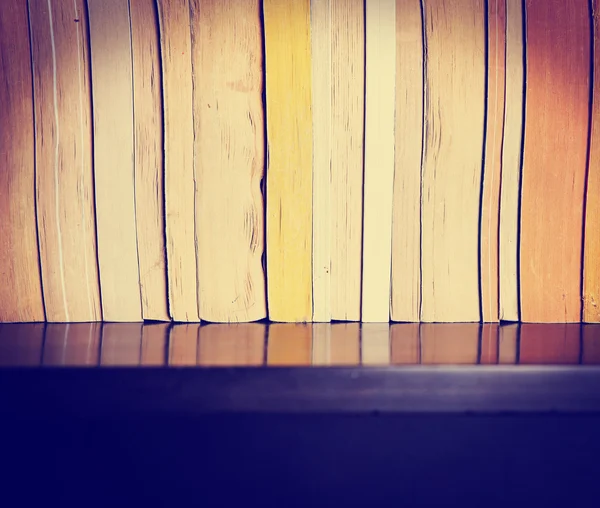 Stack of paperback books — Stock Photo, Image