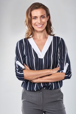 Gülümseyen Studio kolay kadın