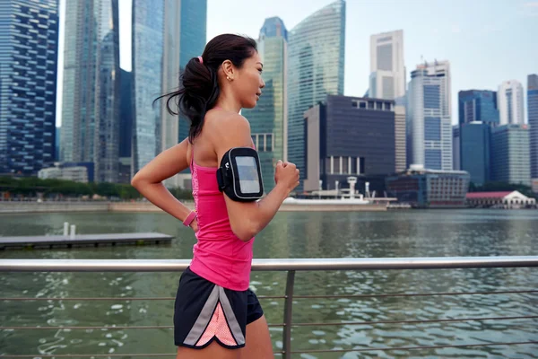 Fitness mujer corriendo —  Fotos de Stock