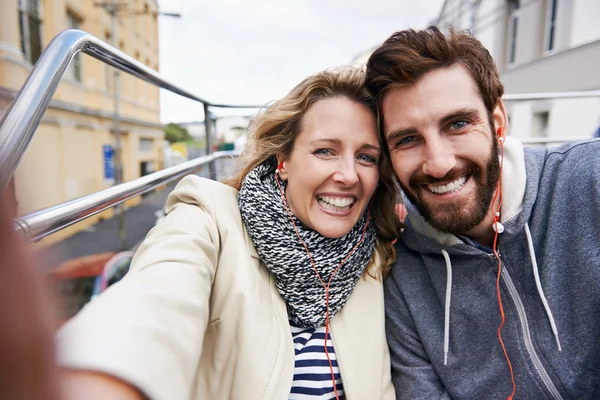 Tourist couple travel — Stock Photo, Image