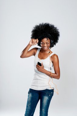 Afrikalı kadın dans