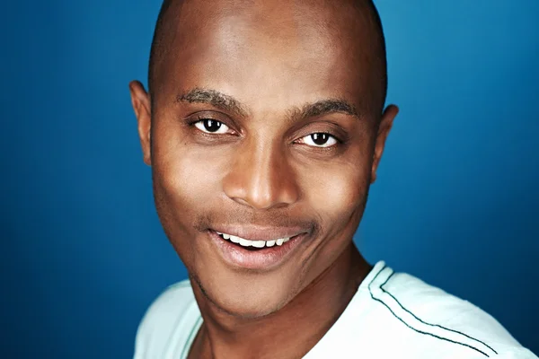 Smiling african black man — Stock Photo, Image