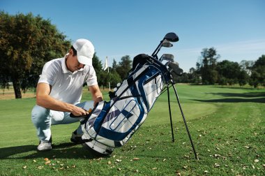 Golfçü Başlarken top çanta